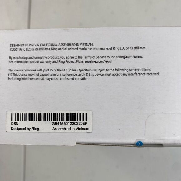 NIB RING Solar Panel for Outdoor Ring Cameras - White - Picture 5 of 13